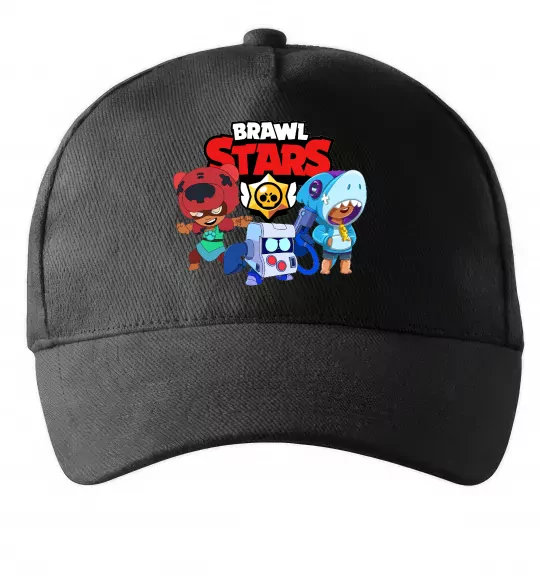Кепка Brawl Stars Герої Черный фото