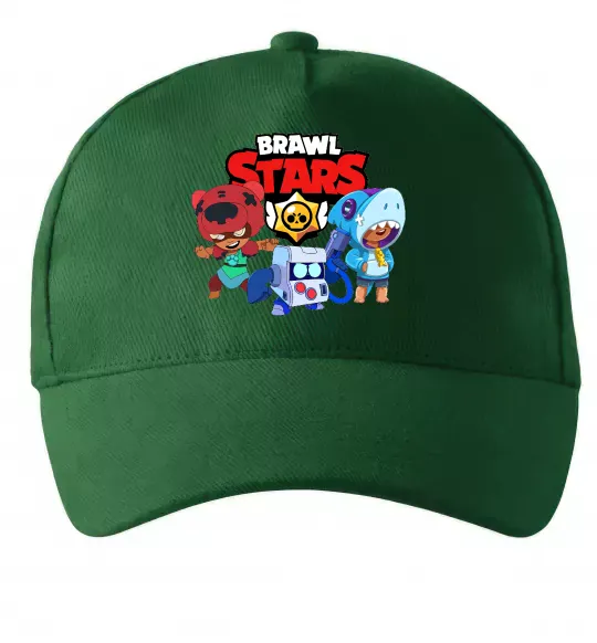 Кепка Brawl Stars Герої Темно-зеленый фото