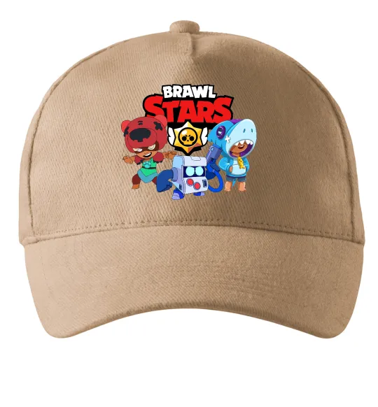 Кепка Brawl Stars Герої Пісочний фото