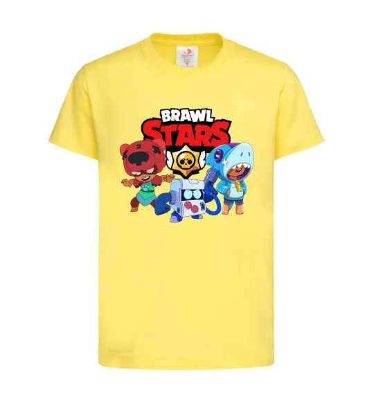 Детская футболка Brawl Stars Герої Лимонный фото