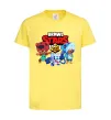 Детская футболка Brawl Stars Герої Лимонный фото