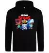 Мужская толстовка (худи) Brawl Stars Герої Черный фото