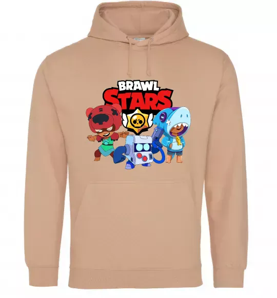 Жіноча толстовка (худі) Brawl Stars Герої Пісочний фото