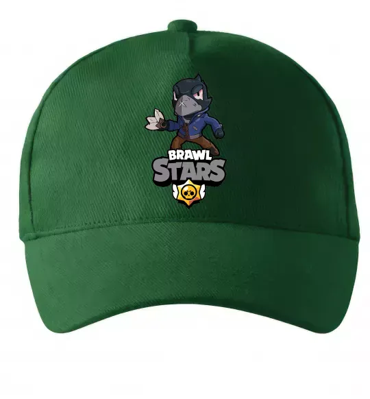 Кепка Brawl Stars Ворон Темно-зелений фото