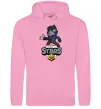 Чоловіча толстовка (худі) Brawl Stars Ворон Рожевий фото