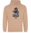 Женская толстовка (худи) Brawl Stars Ворон Песочный фото