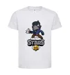 Детская футболка Brawl Stars Ворон Белый фото