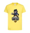 Детская футболка Brawl Stars Ворон Лимонный фото