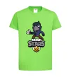 Детская футболка Brawl Stars Ворон Лаймовый фото