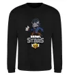 Свитшот Brawl Stars Ворон Черный фото