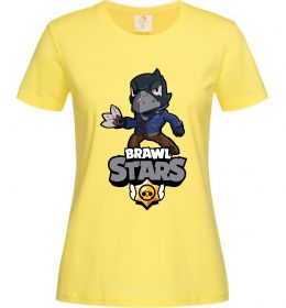 Женская футболка Brawl Stars Ворон