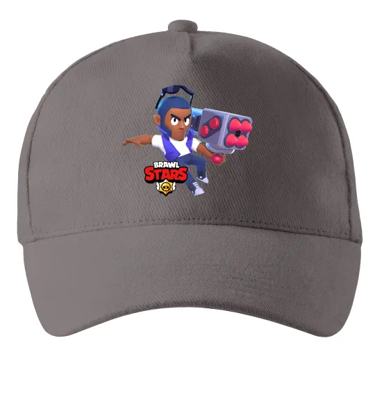 Кепка Brawl Stars Брок Сірий фото