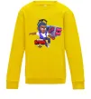Детский Свитшот Brawl Stars Брок Солнечно желтый фото