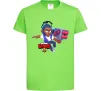 Детская футболка Brawl Stars Брок Лаймовый Детская футболка Brawl Stars Брок Лаймовый фото