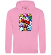 Мужская толстовка (худи) Brawl Stars атрибути Розовый фото