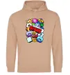 Чоловіча толстовка (худі) Brawl Stars атрибути Пісочний фото