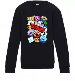 Детский Свитшот Brawl Stars Edgar Лаймовый фото