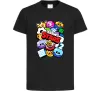 Детская футболка Brawl Stars атрибути Черный фото
