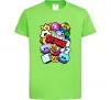 Детская футболка Brawl Stars атрибути Лаймовый фото
