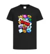 Детская футболка Brawl Stars атрибути Черный фото