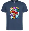 Мужская футболка Brawl Stars атрибути Темно-синий фото