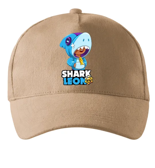 Кепка Brawl Stars Shark Leon Пісочний фото