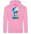 Чоловіча толстовка (худі) Brawl Stars Shark Leon Рожевий фото