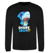 Свитшот Brawl Stars Shark Leon Черный фото