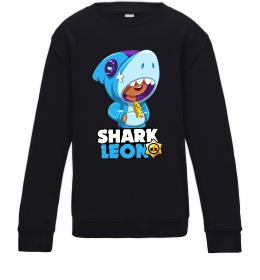 Дитячий світшот Brawl Stars Shark Leon