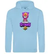 Мужская толстовка (худи) Brawl Stars Sandy Голубой фото