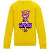 Детский Свитшот Brawl Stars Sandy Солнечно желтый фото
