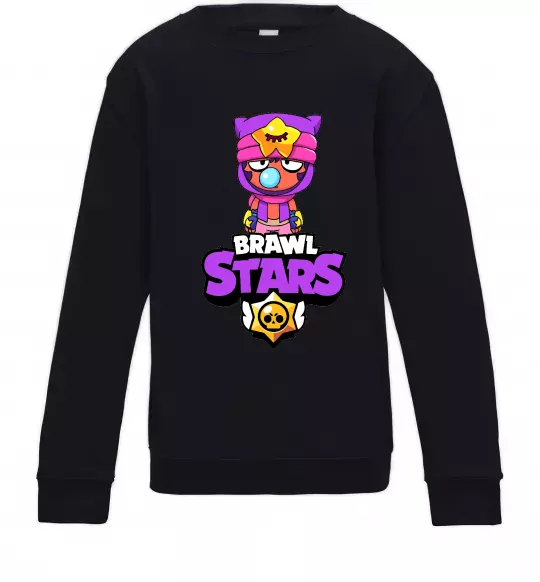 Детский Свитшот Brawl Stars Sandy Черный фото