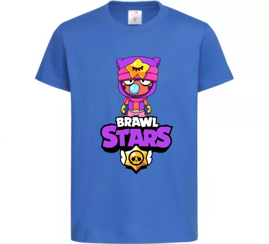 Детская футболка Brawl Stars Sandy Ярко-синий фото