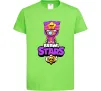 Детская футболка Brawl Stars Sandy Лаймовый фото