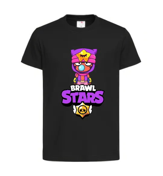 Детская футболка Brawl Stars Sandy Черный фото