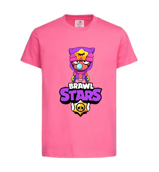 Детская футболка Brawl Stars Sandy Ярко-розовый фото