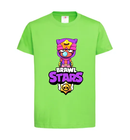 Детская футболка Brawl Stars Sandy Лаймовый фото