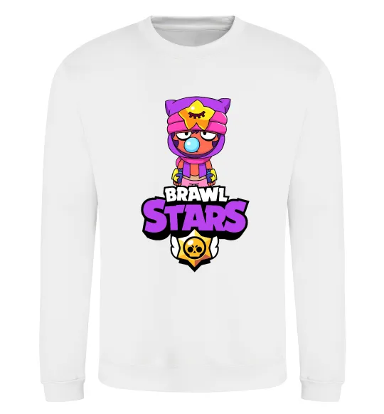 Світшот Brawl Stars Sandy Білий фото