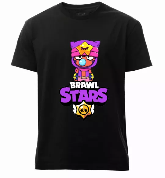 Чоловіча преміум футболка Brawl Stars Sandy Чорний фото