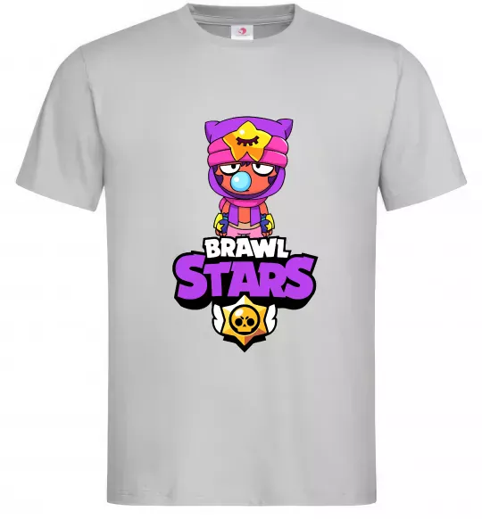 Мужская футболка Brawl Stars Sandy Серый фото