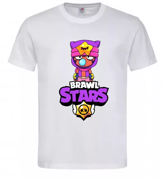 Мужская футболка Brawl Stars Sandy Белый фото