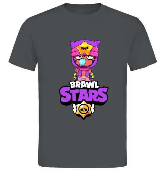 Мужская футболка Brawl Stars Sandy Графит фото