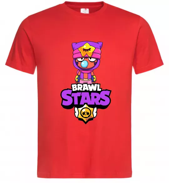Мужская футболка Brawl Stars Sandy Красный фото