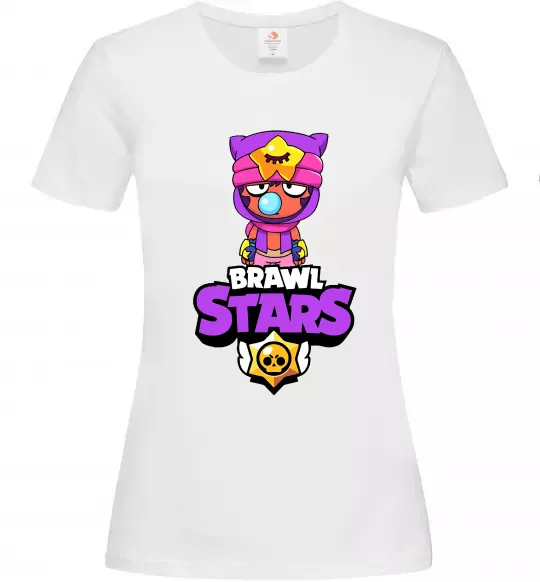 Жіноча футболка Brawl Stars Sandy Білий фото