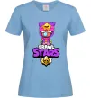 Жіноча футболка Brawl Stars Sandy Блакитний фото