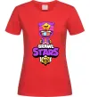 Жіноча футболка Brawl Stars Sandy Червоний фото