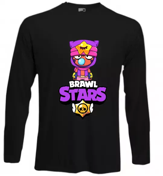 Лонгслив Brawl Stars Sandy Черный фото