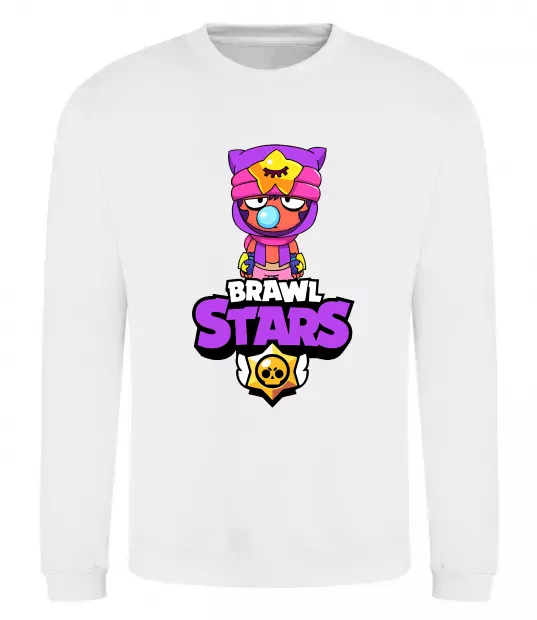 Свитшот Brawl Stars Sandy Белый фото