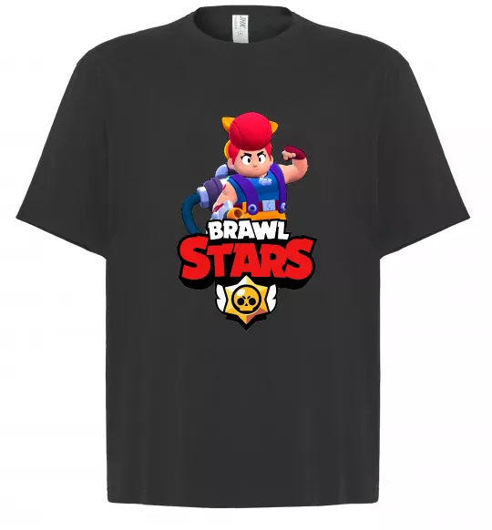 Футболка Оверсайз Brawl Stars Pem Черный фото