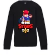Детский Свитшот Brawl Stars Pem Черный фото